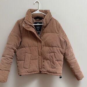 Hollister Corduroy Puffer Jacket